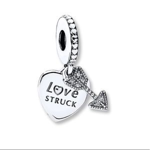 New Pandora Love Struck Heart & Arrow Charm